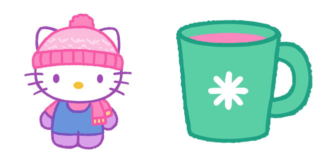 Hello Kitty & Hot Cocoa Winter Cursor